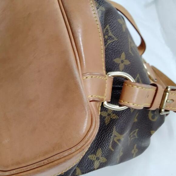 Louis Vuitton Montsouris Backpack MM Brown Canvas Vintage  SP0998 - Picture 6 of 15